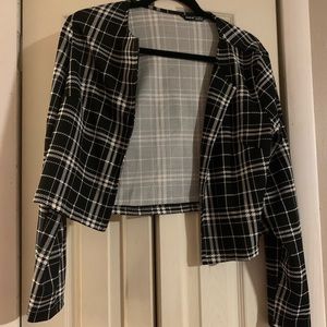 Plaid Blazer